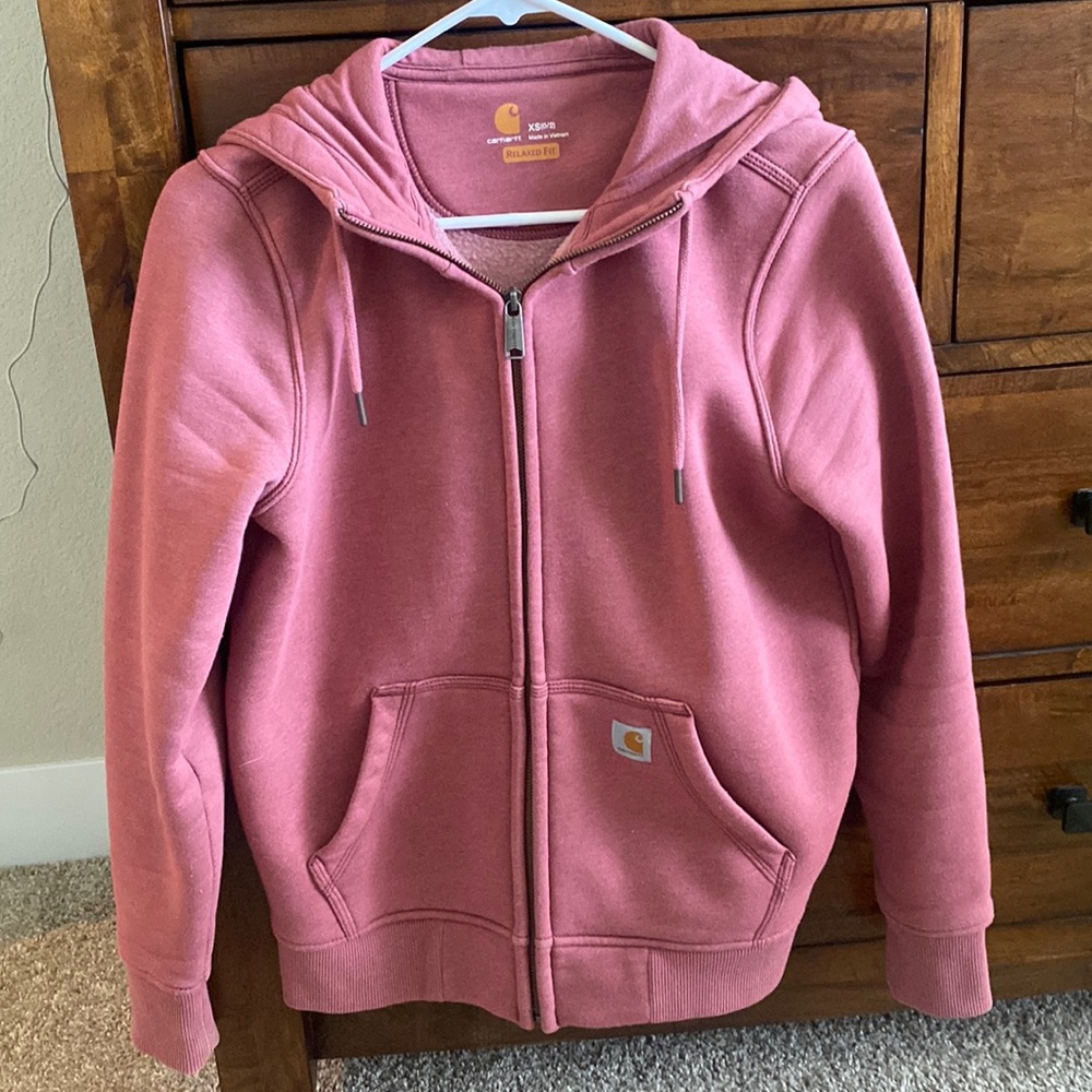 Carhartt Womens zip up hoodie